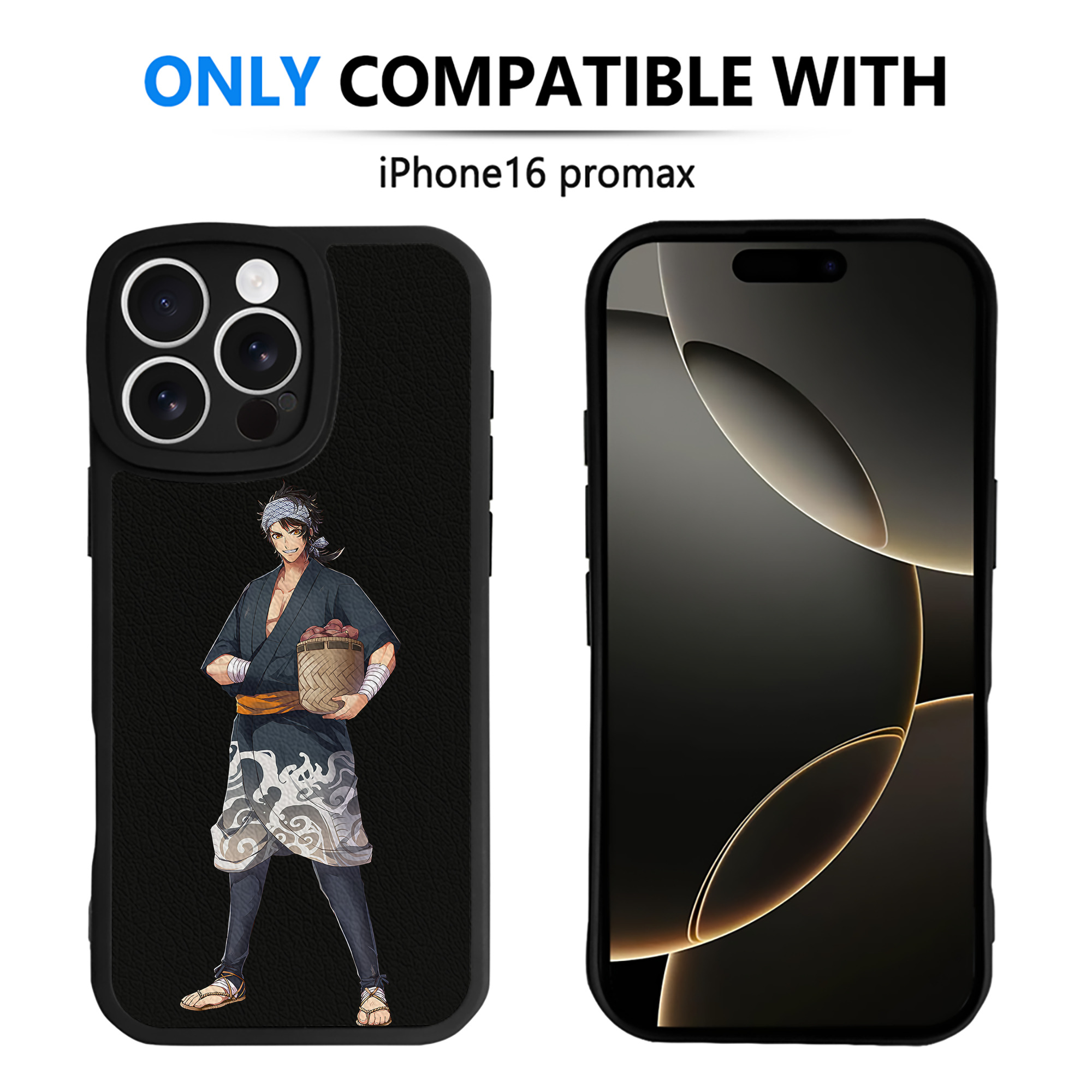 （画像用） 刀剣乱舞 Touken Ranbu 【iPhone 16シリーズ対応】シリコンスマホケース（レザー調） 材質：シリコン